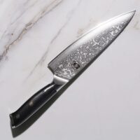 Grumpy Dad Co 8" Damascus Chef Knife - Image 5