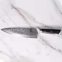 Grumpy Dad Co 8" Damascus Chef Knife - Image 7
