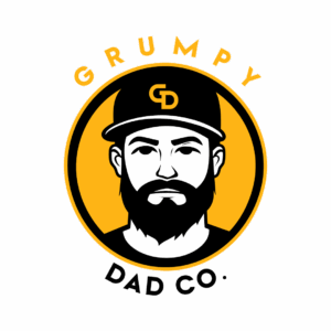 Grumpy dad co logo footer