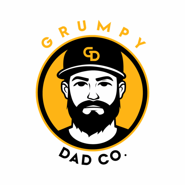 Grumpy dad co logo footer