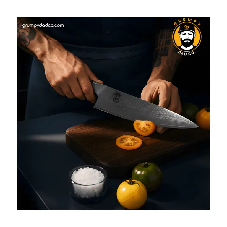 Person slicing tomatoes on a cutting board.