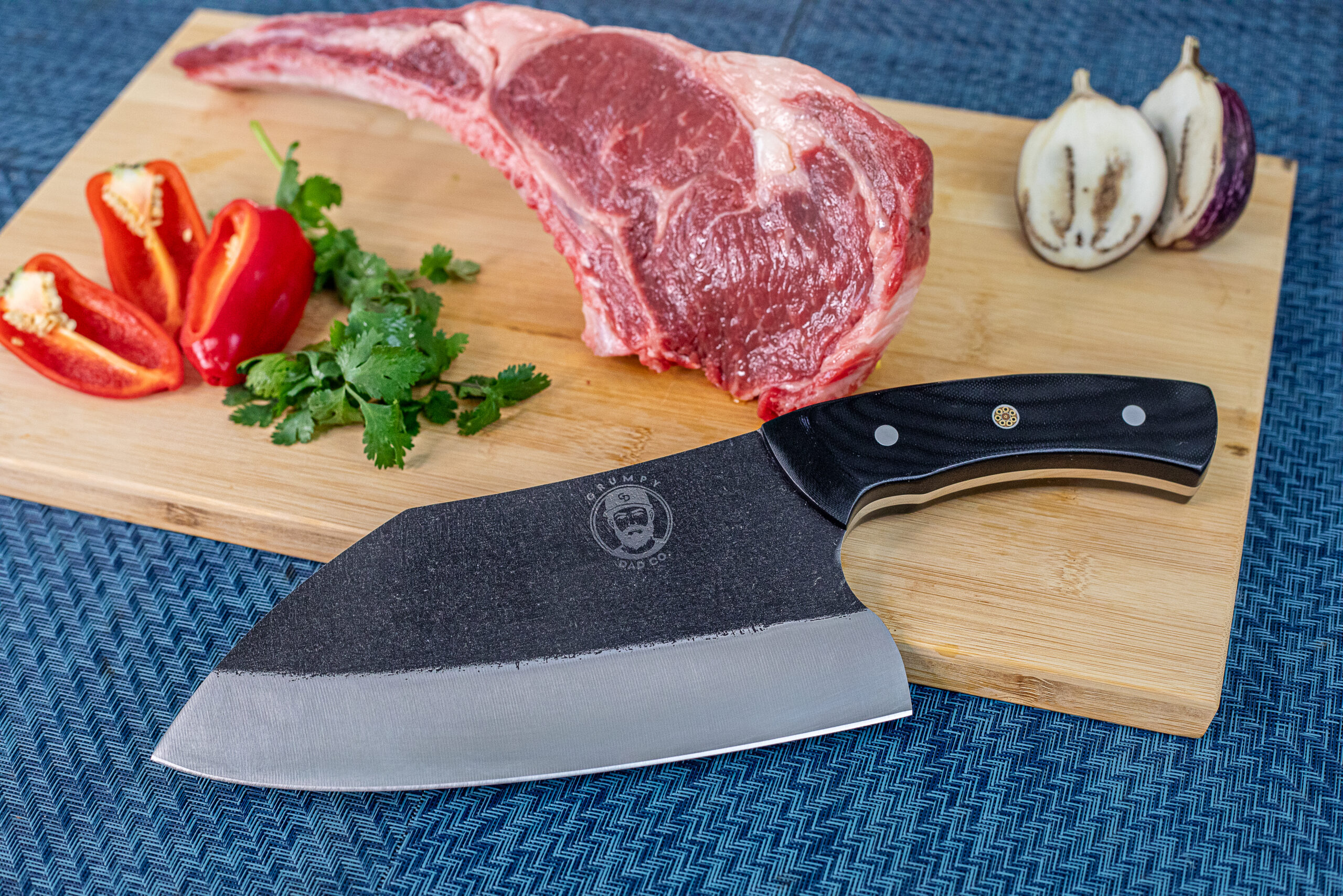 Grumpy Dad Butcher Knife