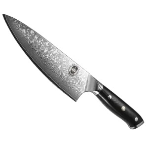 Grumpy Dad Co 8" Damascus Chef Knife - Image 8