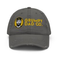 Grumpy Dad Co Distressed Dad Hat – Low Profile, High Attitude - Image 2
