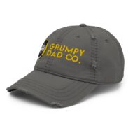 Grumpy Dad Co Distressed Dad Hat – Low Profile, High Attitude - Image 4