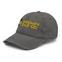 Grumpy Dad Co Distressed Dad Hat – Low Profile, High Attitude - Image 4