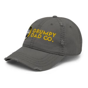 Grumpy Dad Co Distressed Dad Hat – Low Profile, High Attitude - Image 4