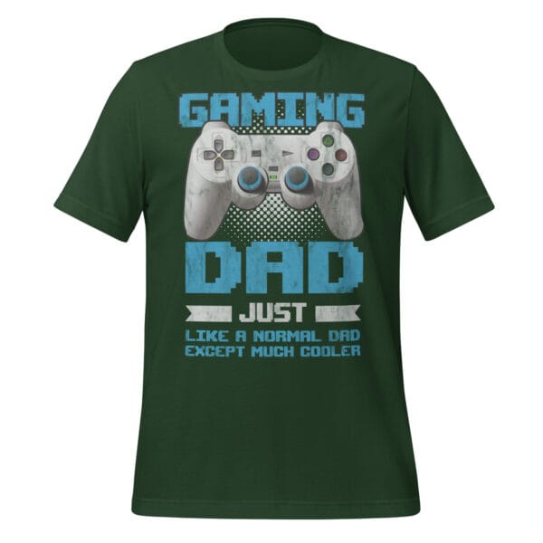 Gaming dad T-shirt with controller graphic