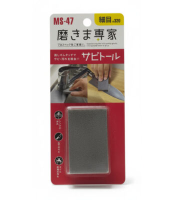Sharpening tool for kitchen and cleaning use.