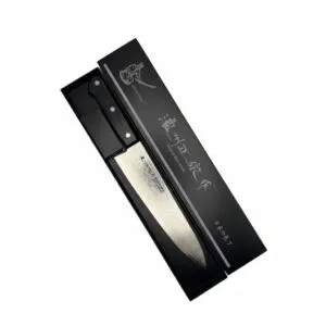 Japanese chef knife in black box