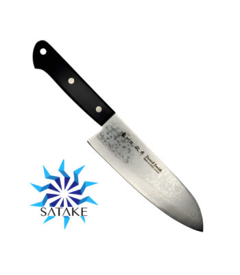 Japanese chef knife with Satake logo
