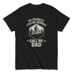Cycling dad humor T-shirt design