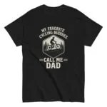 Cycling dad humor T-shirt design