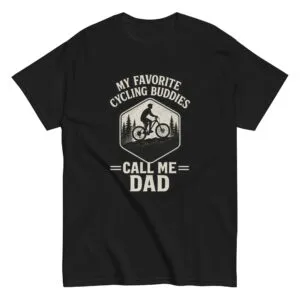 Cycling dad humor T-shirt design