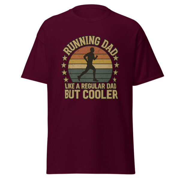 Running dad shirt with vintage design