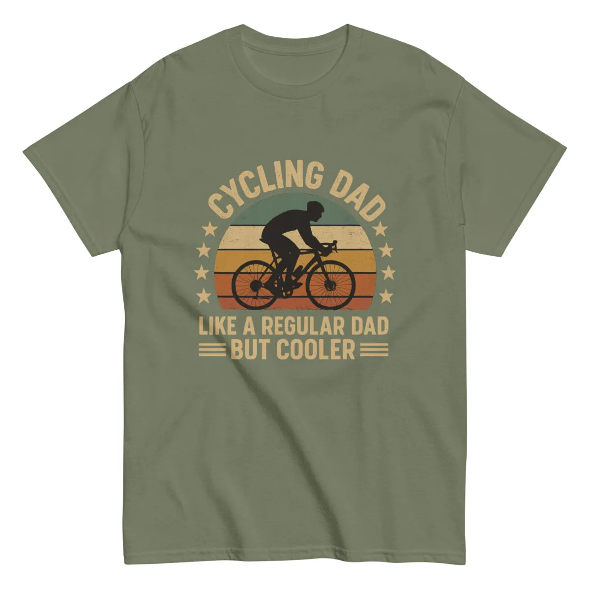 Cycling Dad t-shirt, vintage style graphic