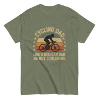 Cycling Dad t-shirt, vintage style graphic