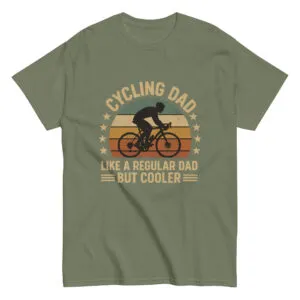 Cycling Dad t-shirt, vintage style graphic