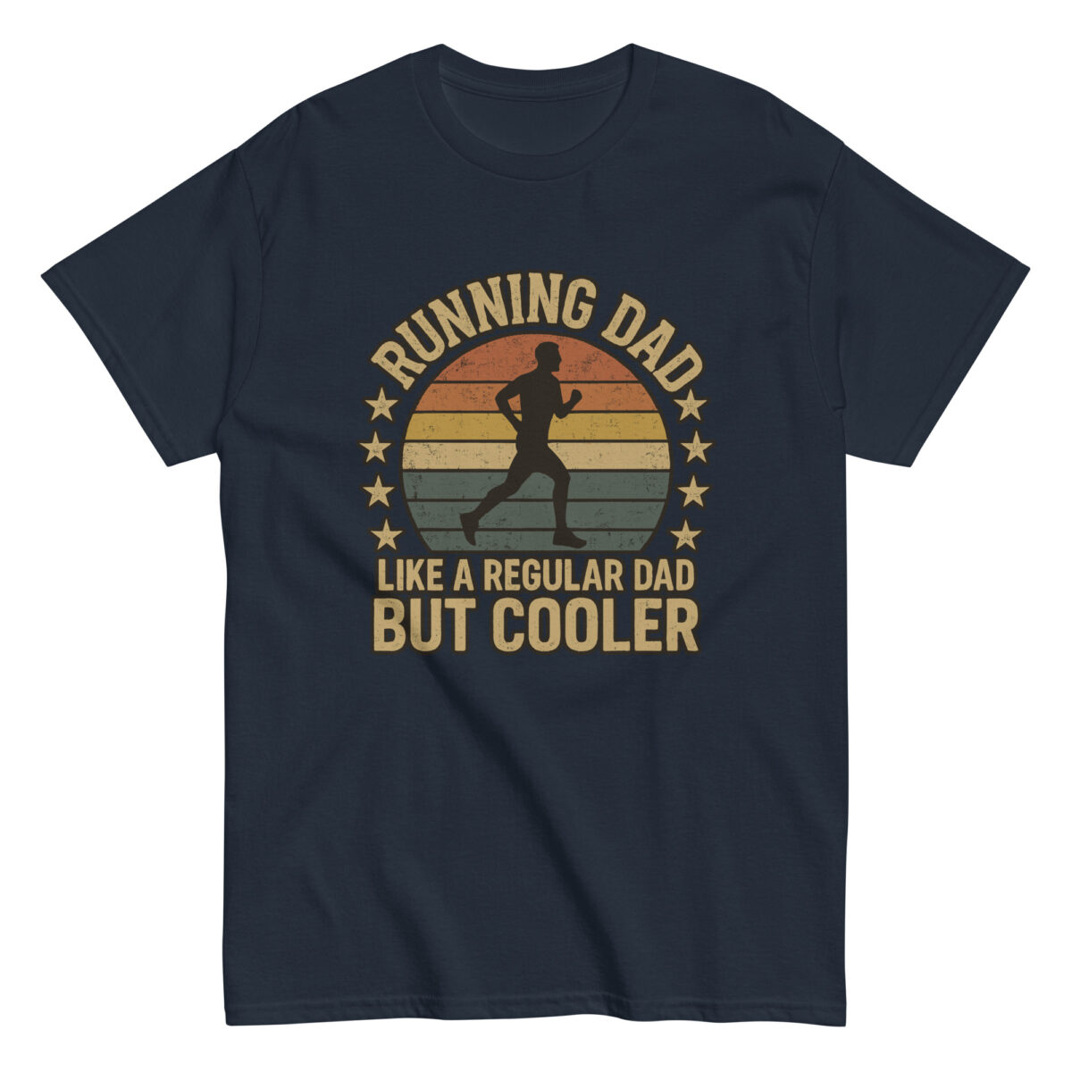 Running dad shirt, cool vintage design.