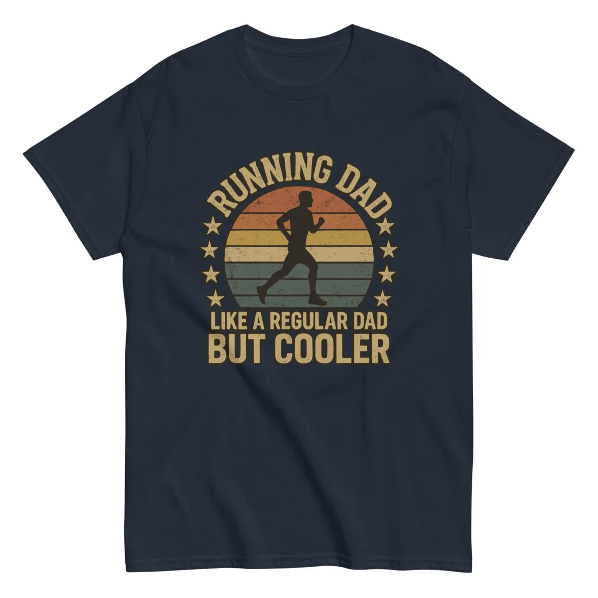 Running dad shirt, cool vintage design.