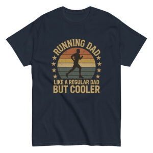 Running dad shirt, cool vintage design.