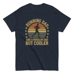 Running dad shirt, cool vintage design.