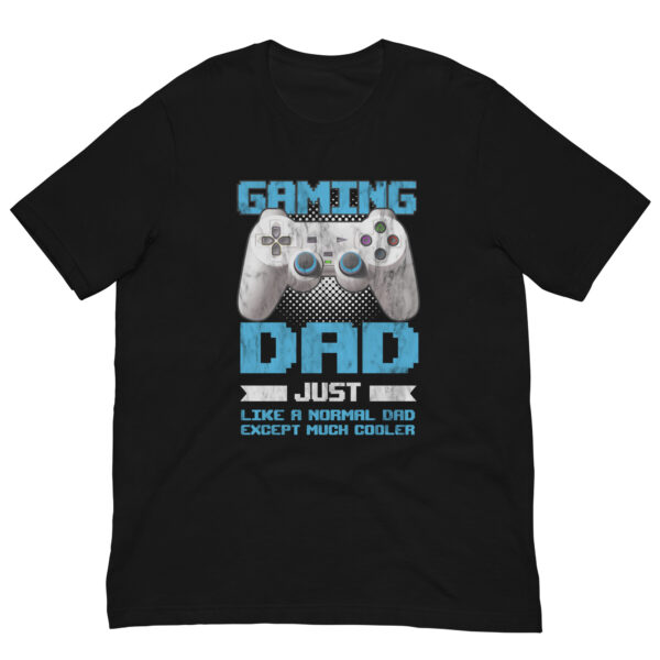 Gaming dad t-shirt with controller graphic