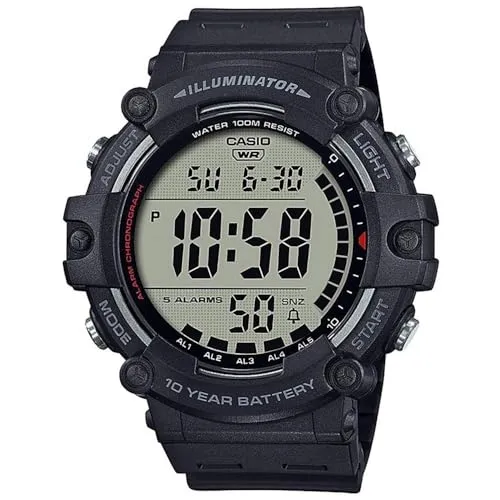 Casio Men's Digital Sport Watch AE1500WH-1AV