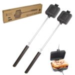 Cast Iron Campfire Pie Cookers (Set of 2)
