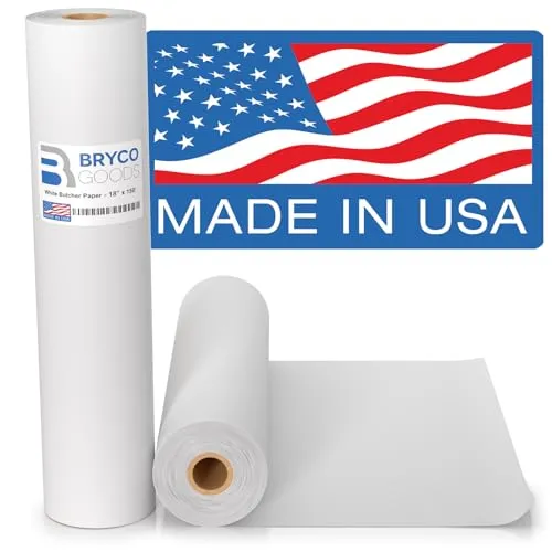 Durable White Kraft Butcher Paper Roll