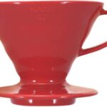 Hario V60 Ceramic Coffee Dripper Red