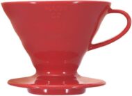 Hario V60 Ceramic Coffee Dripper Red