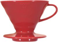 Hario V60 Ceramic Coffee Dripper Red