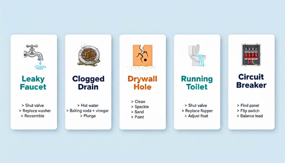DIY home repair tips for common issues.
