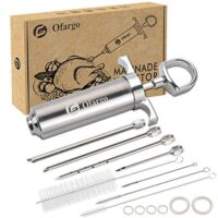 Ofargo Stainless Steel Meat Injector Kit