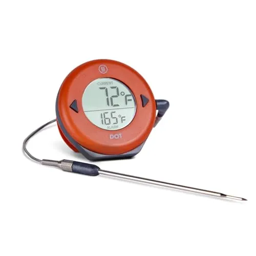 ThermoWorks DOT Alarm Thermometer - Cayenne Red
