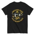 Awesome dads shirt with beards and bees design.