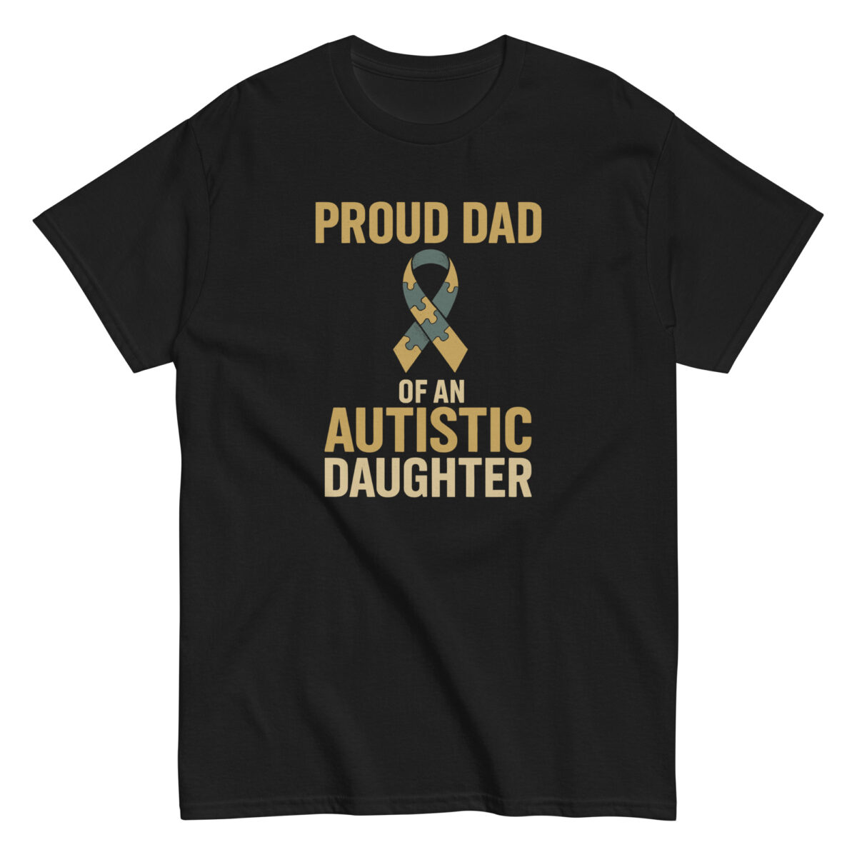 T-shirt: Proud Dad of Autistic Daughter design