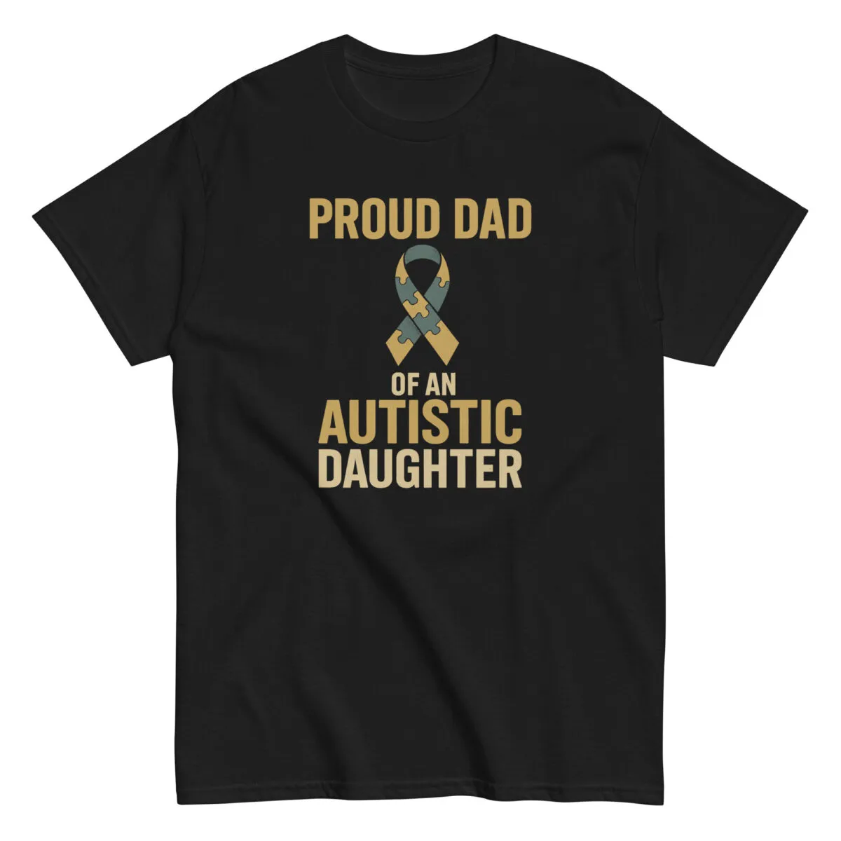 T-shirt: Proud Dad of Autistic Daughter design