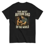 Shirt with 'Best Autism Dad' design