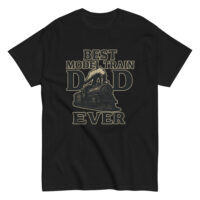 Best model train dad ever T-shirt design