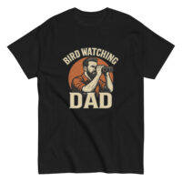 Bird watching dad t-shirt design.