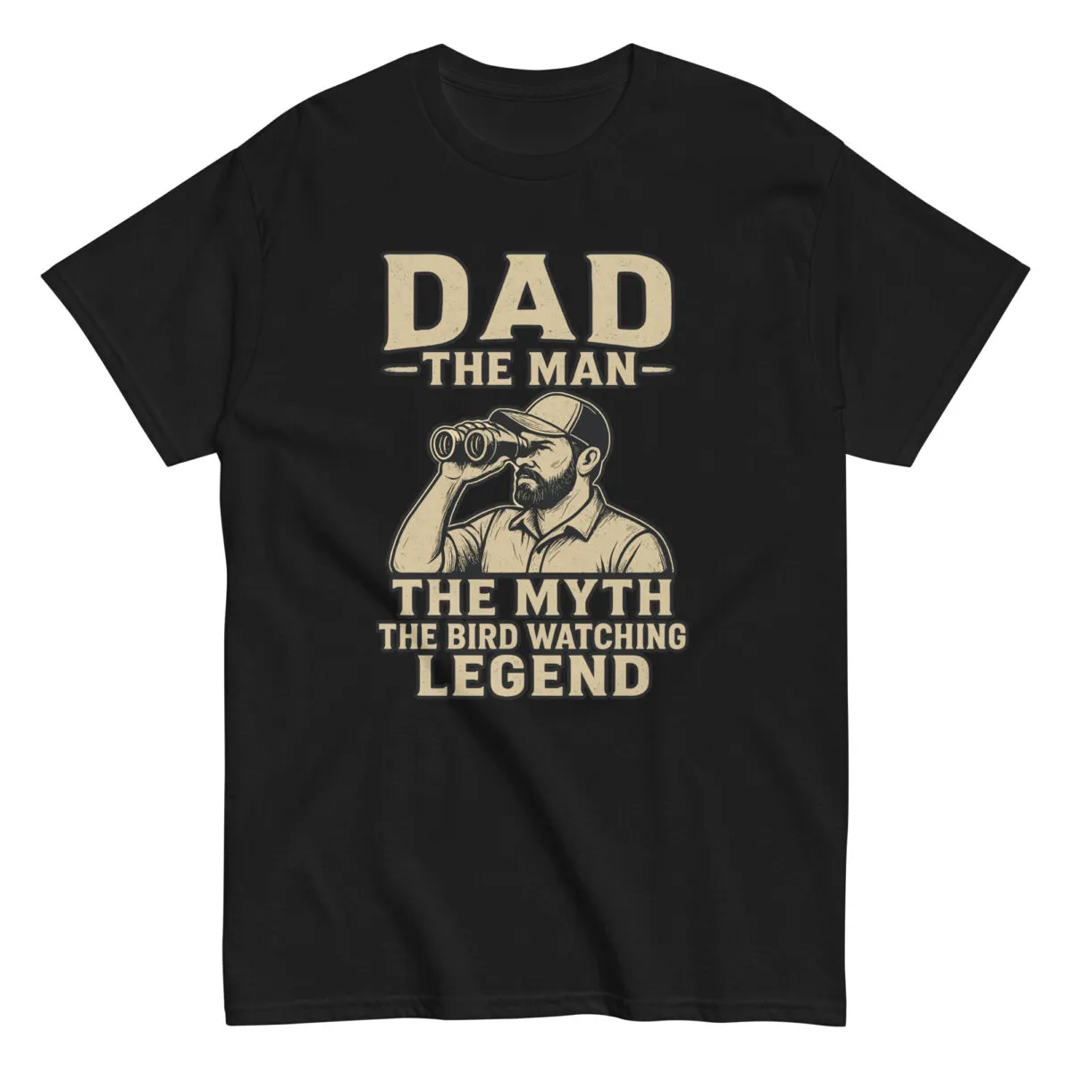 Dad bird-watching legend shirt design