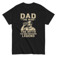 Dad bird-watching legend shirt design