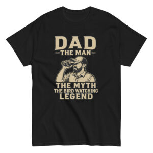 Dad bird-watching legend shirt design