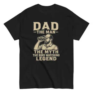 Dad bird-watching legend shirt design