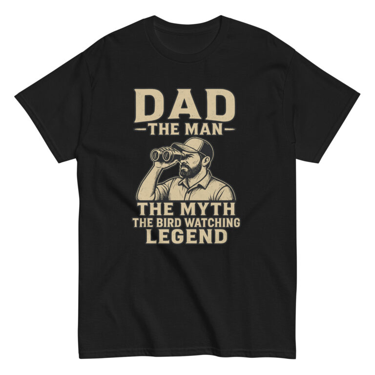 Dad bird-watching legend shirt design