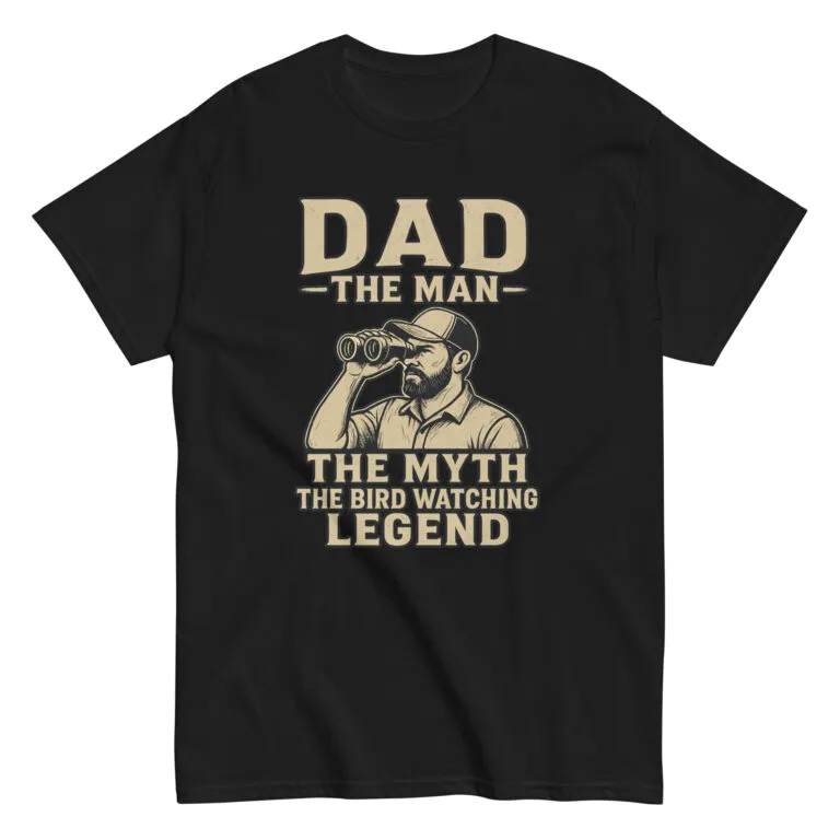 Dad bird-watching legend shirt design
