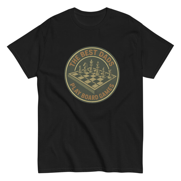 T-shirt: Best Dads Play Board Games design.