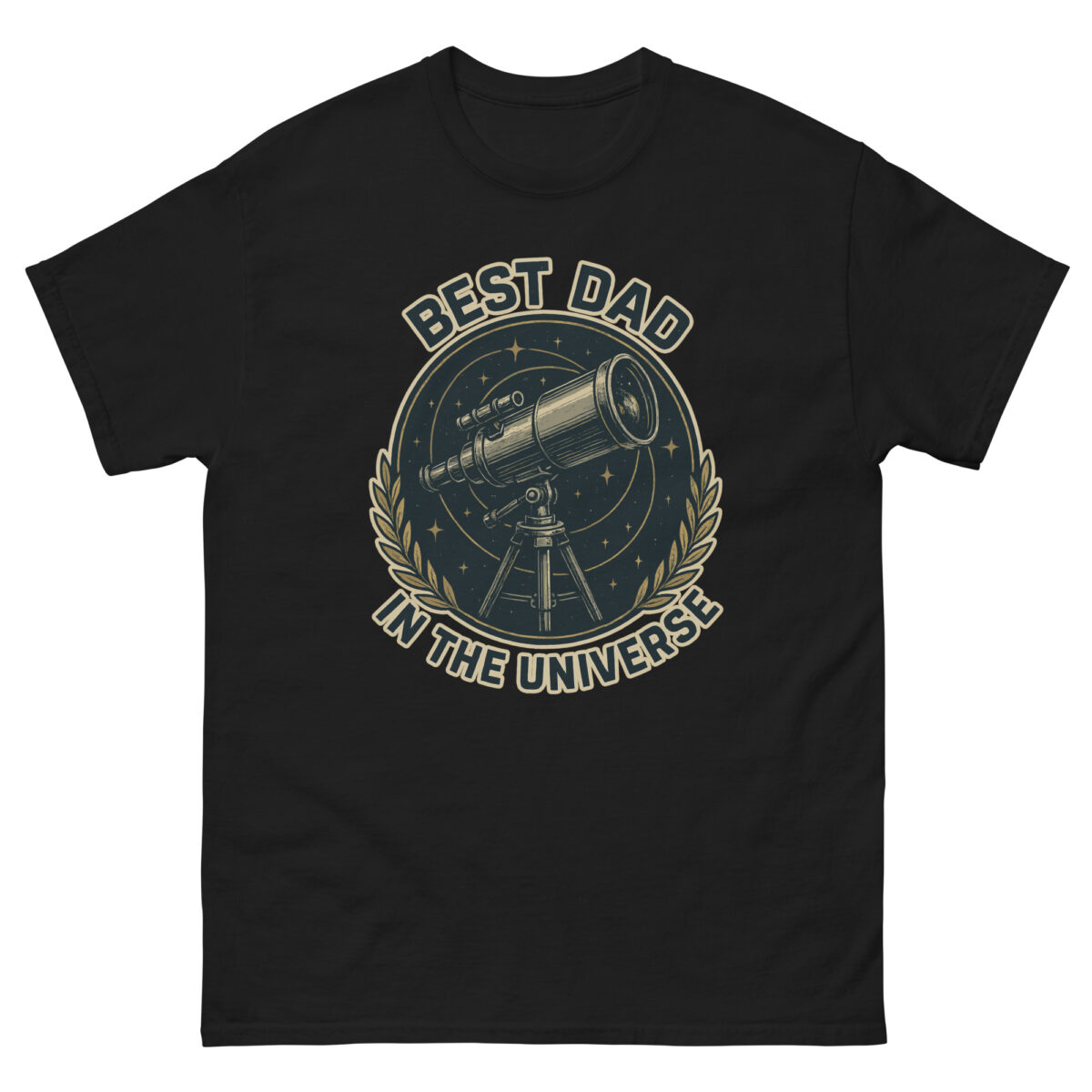 Best Dad in The Universe T-Shirt - Image 1